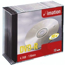 DVD-R IMATION 4.7GB 16X CAIXA SLIM  